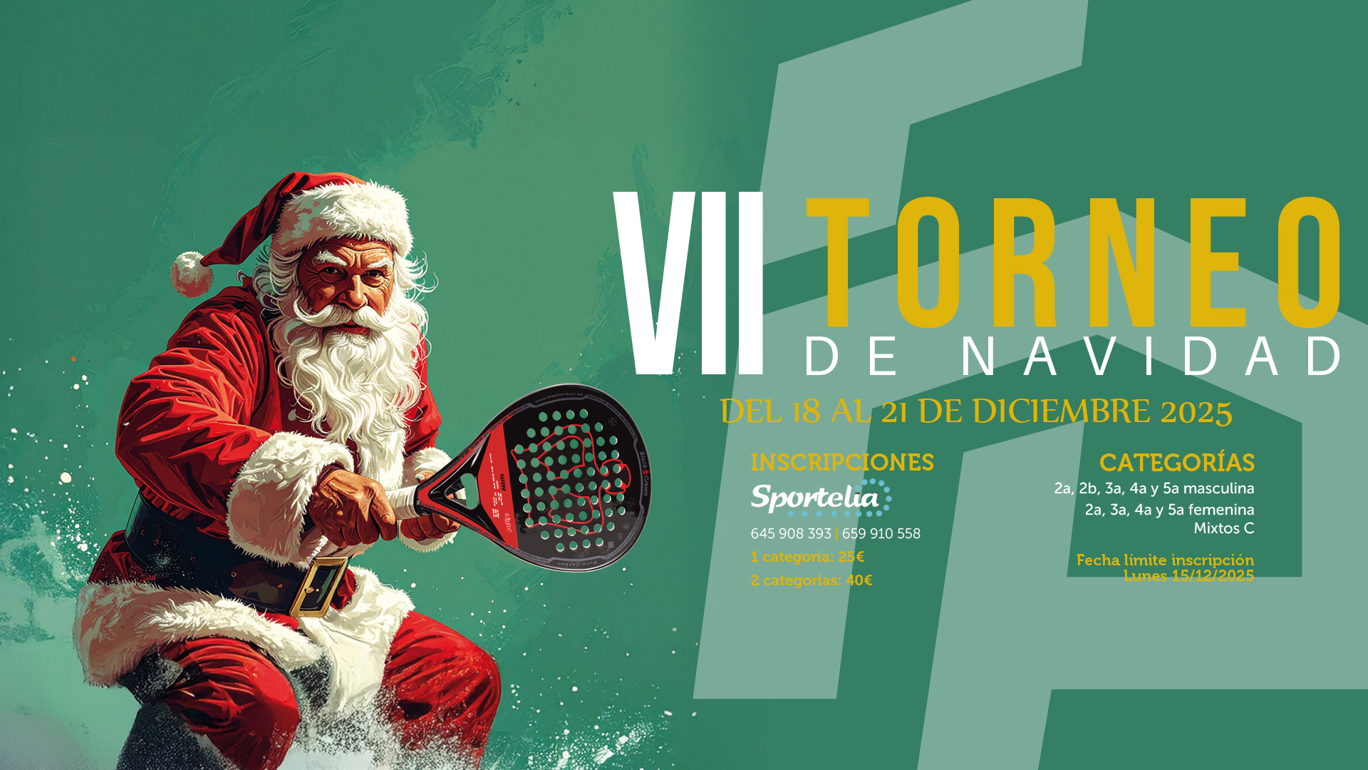 VII Torneo de Navidad - Fit Point VII Torneo de Navidad - Fit Point