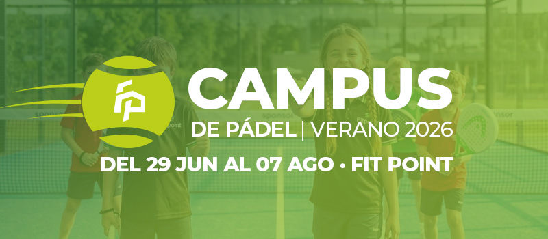 Campus padel - verano 2026 en Fit Point